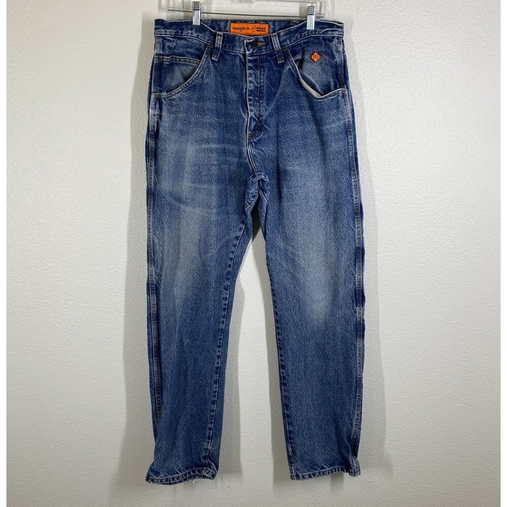 Wrangler FR Riggs Workwear Jeans Mens 34x34 Flame Resistant CAT2 ATPV 22 FR3W060